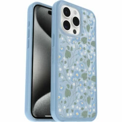 Coque IPhone 15 Pro Max Symmetry Clear Series Dawn Floral (Blue)