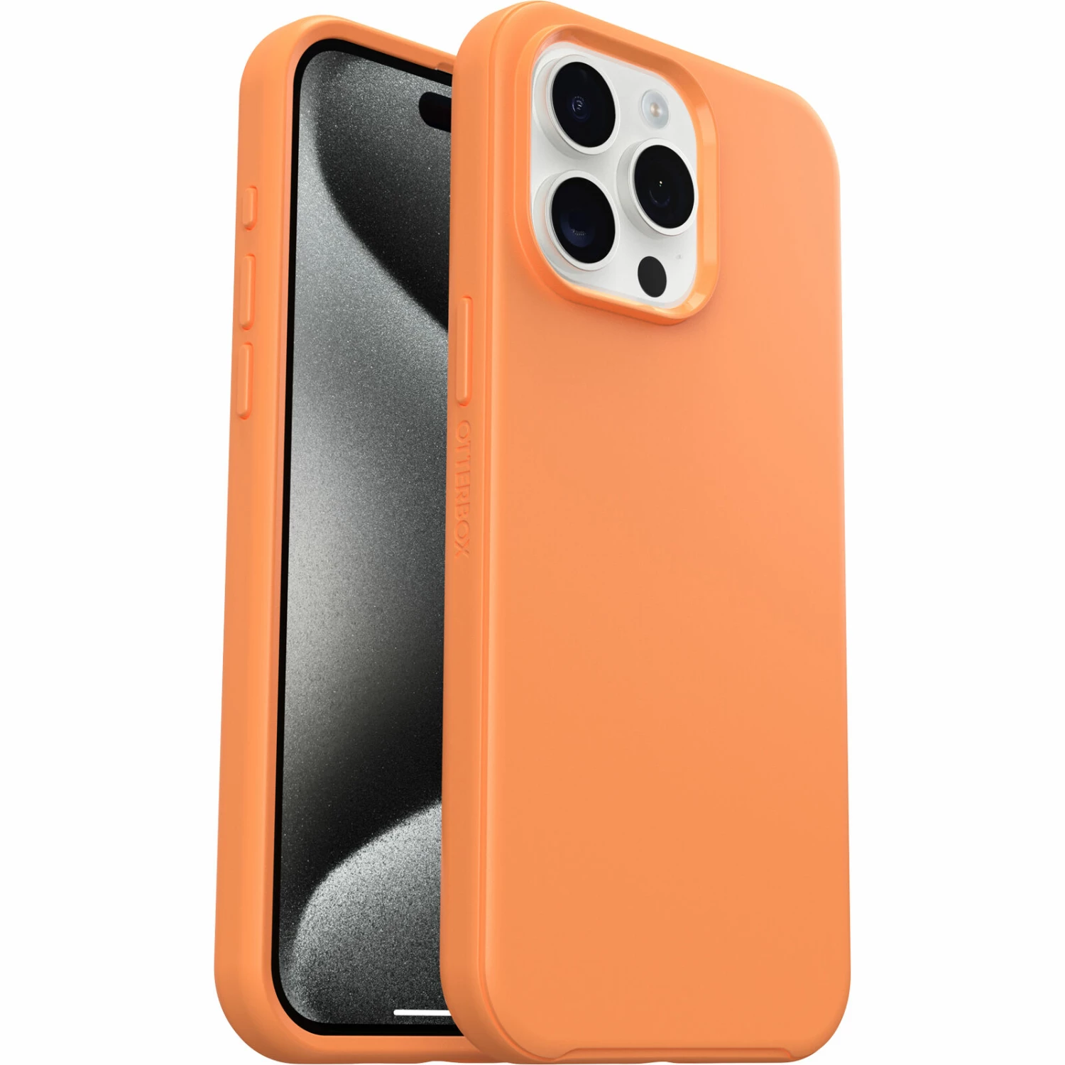 Coque IPhone 15 Pro Max Symmetry Series Pour MagSafe Sunstone (Orange)