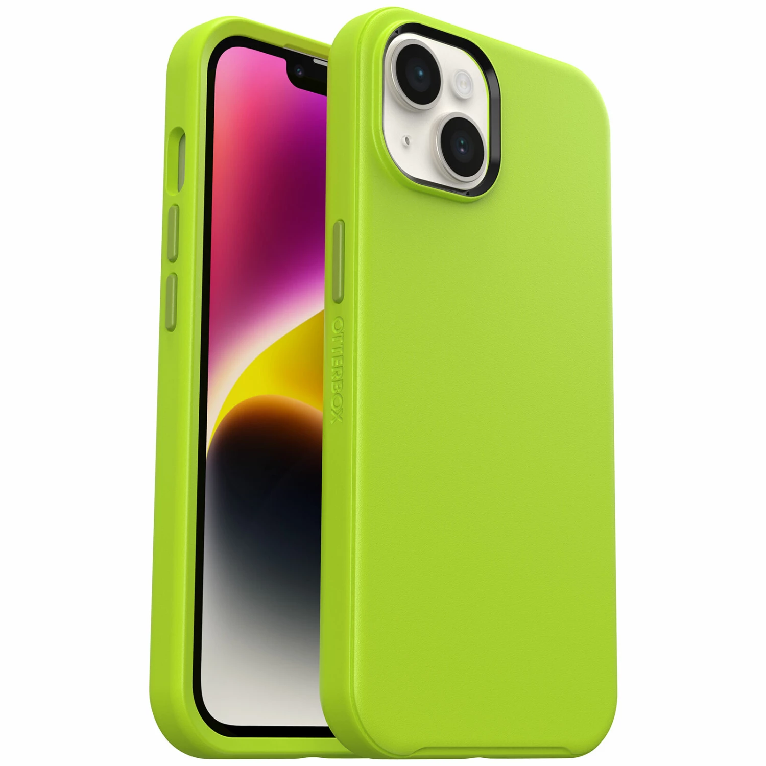 Coque IPhone 14 Et IPhone 13 Symmetry Series Avec MagSafe Lime All Yours (Green)