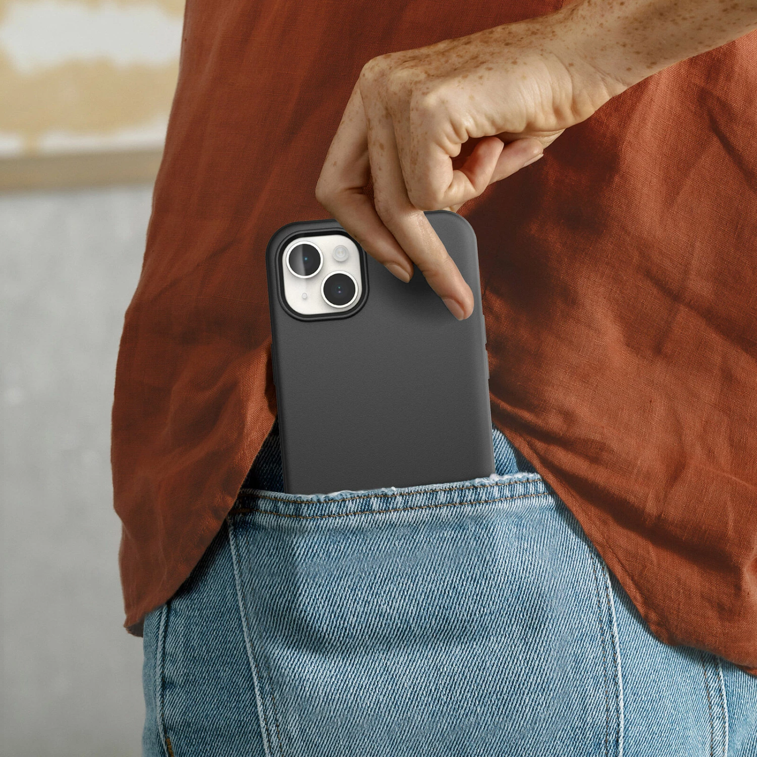 Coque IPhone 14 Plus Symmetry Series Avec MagSafe Black â Image 3