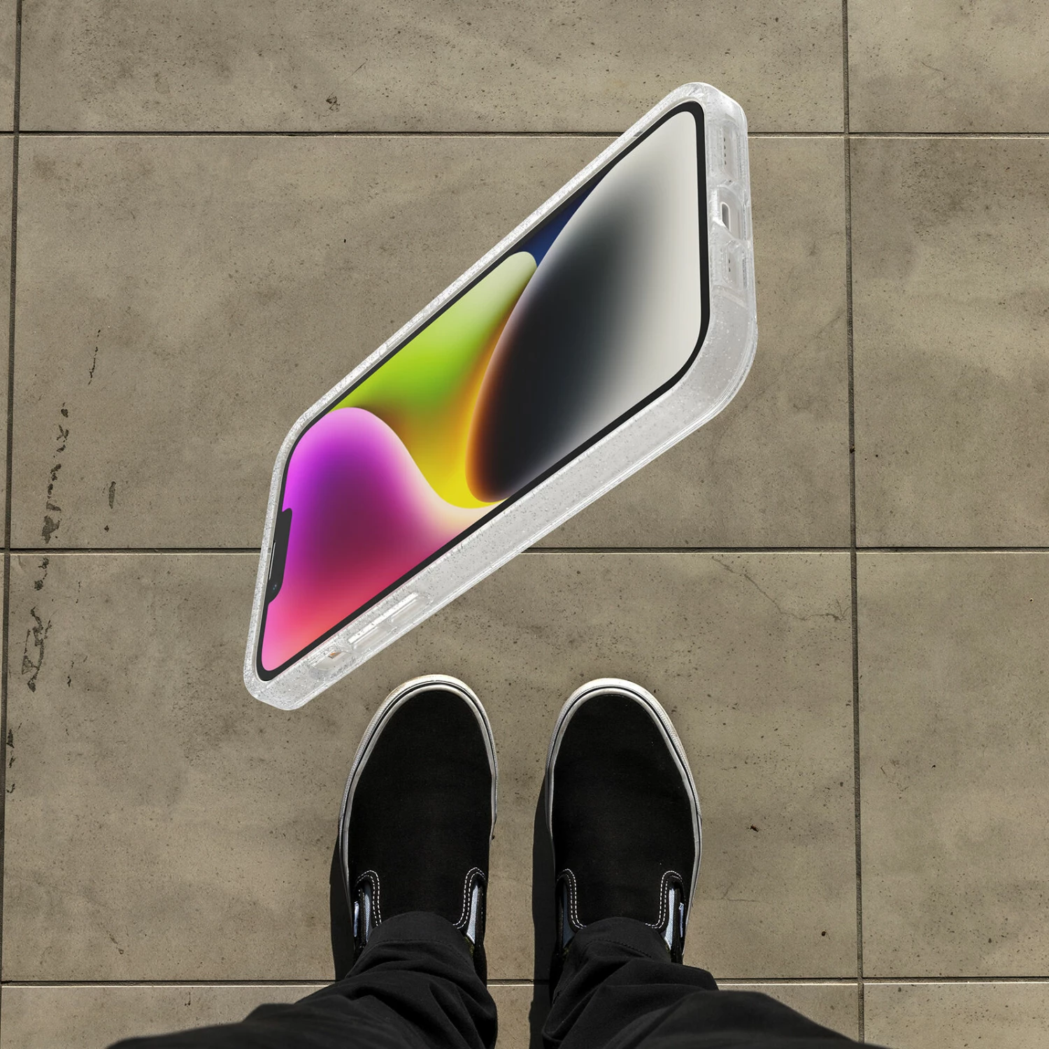 Coque IPhone 14 Plus Symmetry Series Avec MagSafe Stardust (Clear Glitter) â Image 3