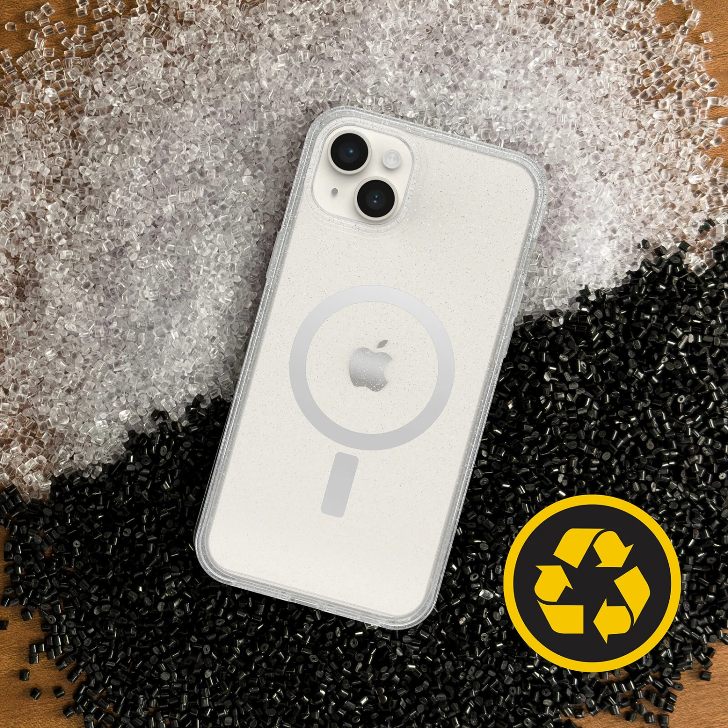 Coque IPhone 14 Plus Symmetry Series Avec MagSafe Stardust (Clear Glitter) â Image 4