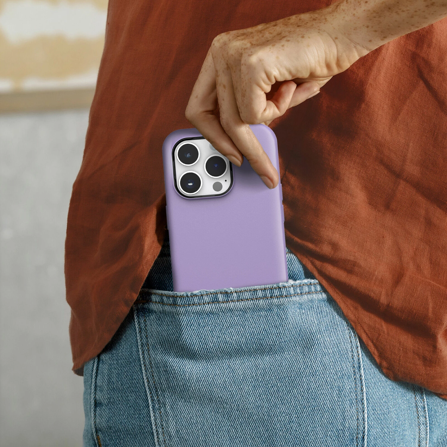 Coque IPhone 14 Pro Symmetry Series Avec MagSafe You Lilac It (Purple) â Image 3