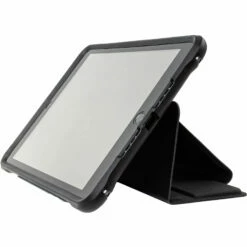 Coque Coque IPad (10.2 Pouces) (7e, 8e, 9e Gén.) Unlimited Series Avec Folio Black Crystal (Clear/Black)
