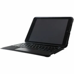 Coque Coque IPad (10.2 Pouces) (7e, 8e, 9e Gén.) Unlimited Series Avec Clavier à Rabat Black Crystal (Clear/Black)